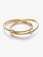 Pandora Era Lab-Grown Diamond Crossover Ring