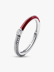 FINAL SALE - Pandora ME Pavé & Red Dual Ring