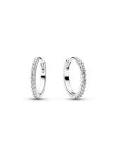 Sparkling Mini Hoop Earrings