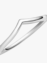 Polished Wishbone Ring