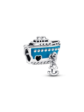 Anchored Cruise Ship Charm