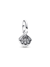 Sparkling Shell Mini Dangle Charm