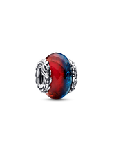 FINAL SALE - Game of Thrones Ice & Fire Dragons Dual Murano Glass Charm