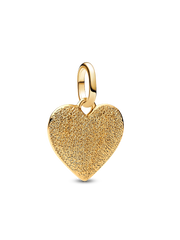 Engravable Heart Medallion Charm