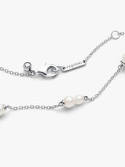 FINAL SALE - Treated Freshwater Cultured Pearl Station Chain Necklace