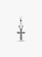 Sparkling Cross Mini Dangle Charm
