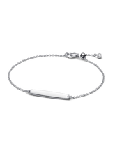 Engravable Bar Chain Bracelet
