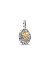 Rose Medallion Charm