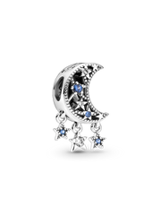 Star & Crescent Moon Charm