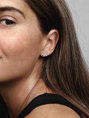 FINAL SALE - Sparkling Herbarium Cluster Stud Earrings