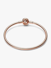 FINAL SALE - Pandora Moments Encircled Clasp Bangle