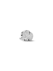 Textured Elephant Mini Charm