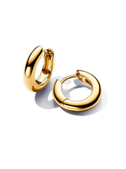 Round Hoop Earrings