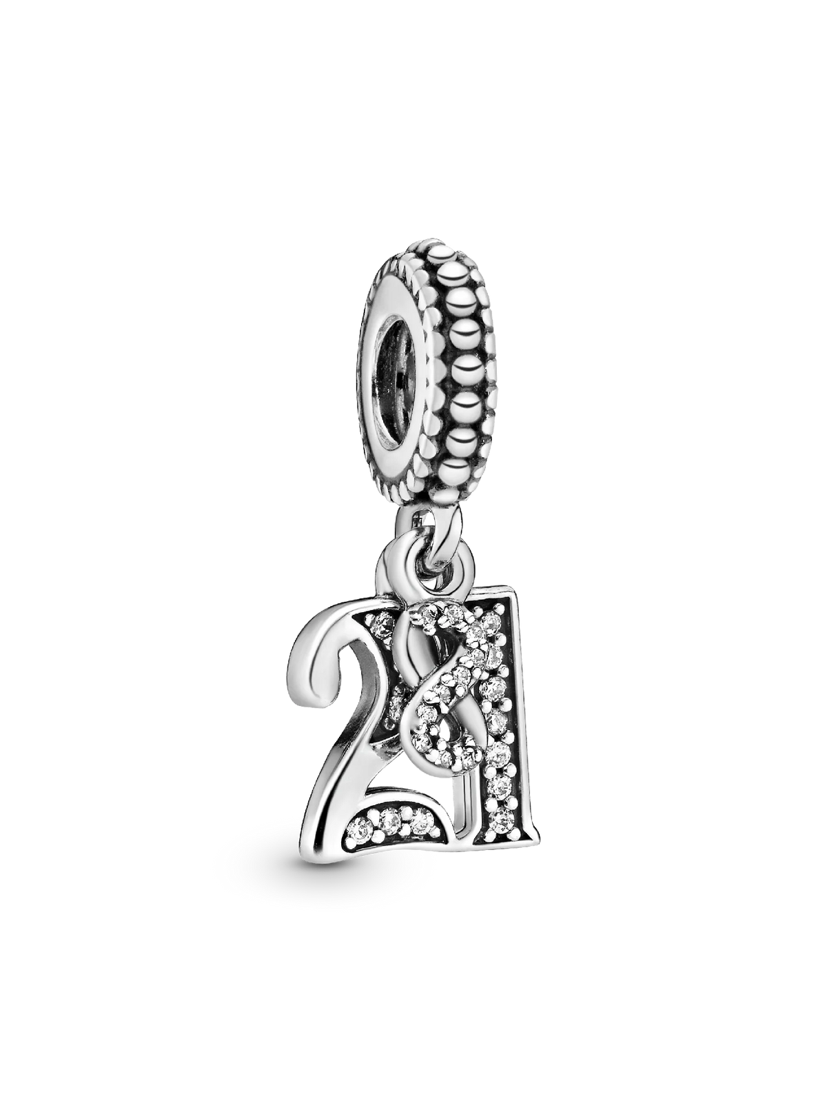 21st Celebration Dangle Charm