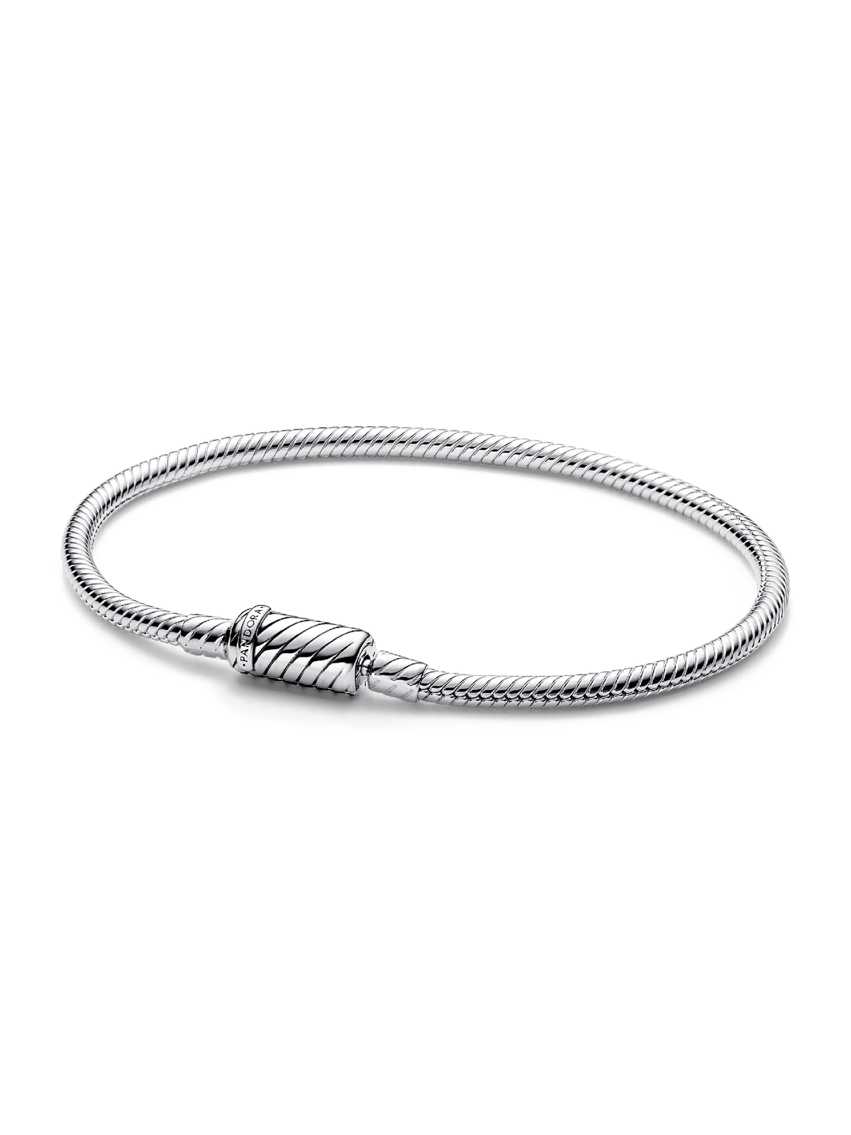 Easy-Close Magnetic Clasp Snake Chain Bracelet