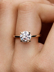 Pandora Era 14k White Gold Lab-grown Diamond Ring