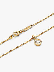 Pandora Infinite 14k White Gold Lab-grown Diamond Pendant Necklace