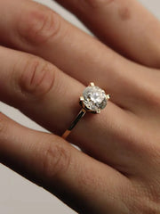 Pandora Era 14k White Gold Lab-grown Diamond Ring
