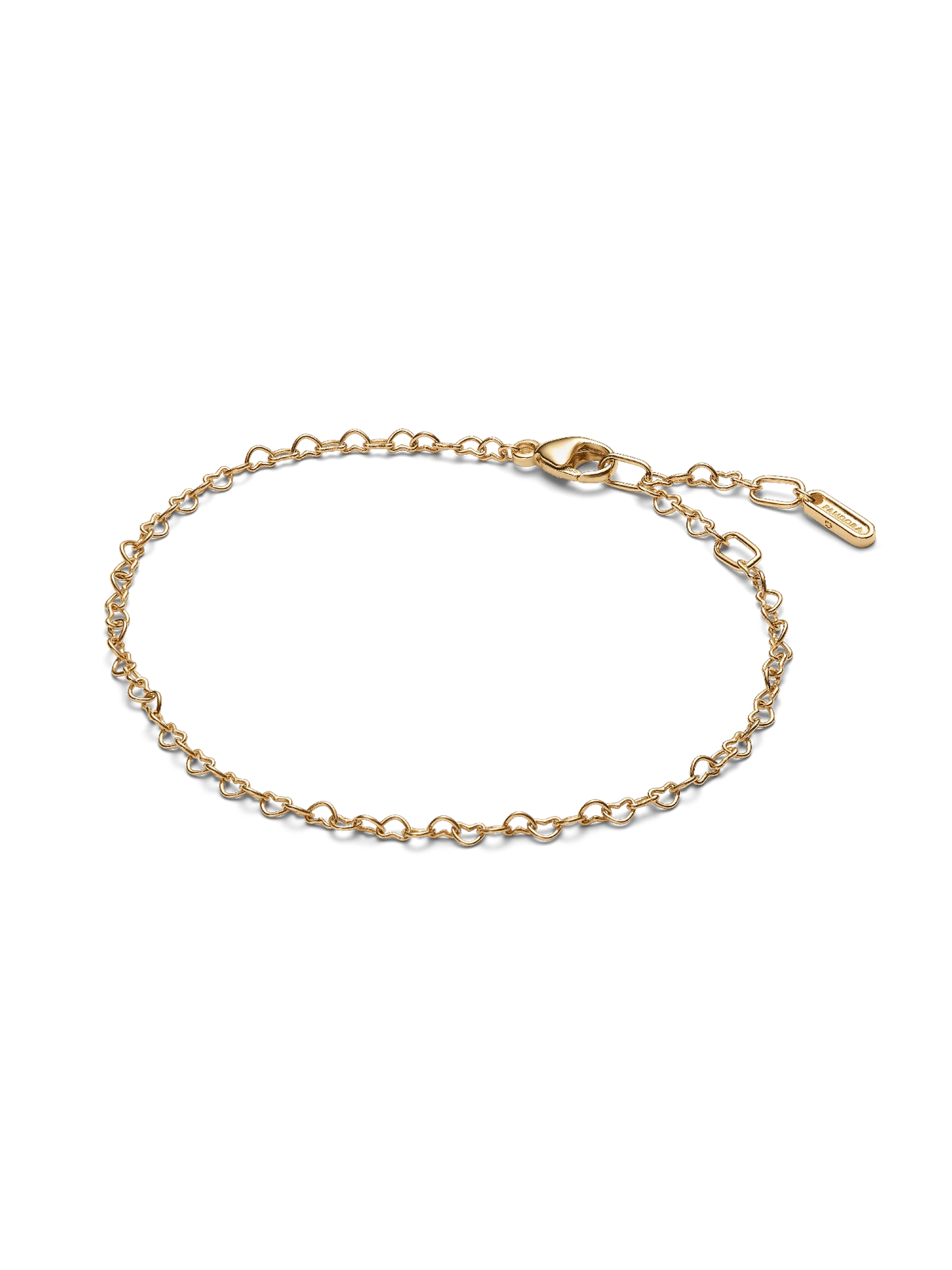 Pandora Era Linked Hearts Chain Bracelet
