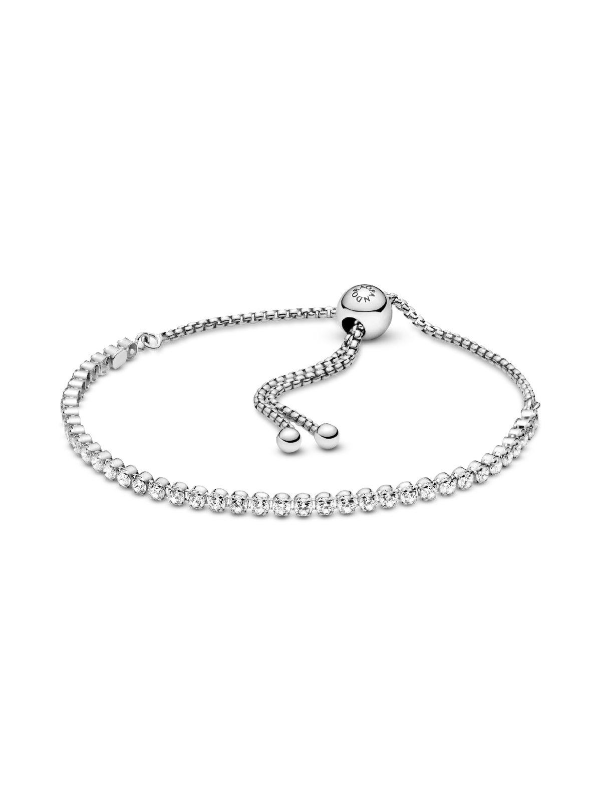 Sparkling Slider Tennis Bracelet