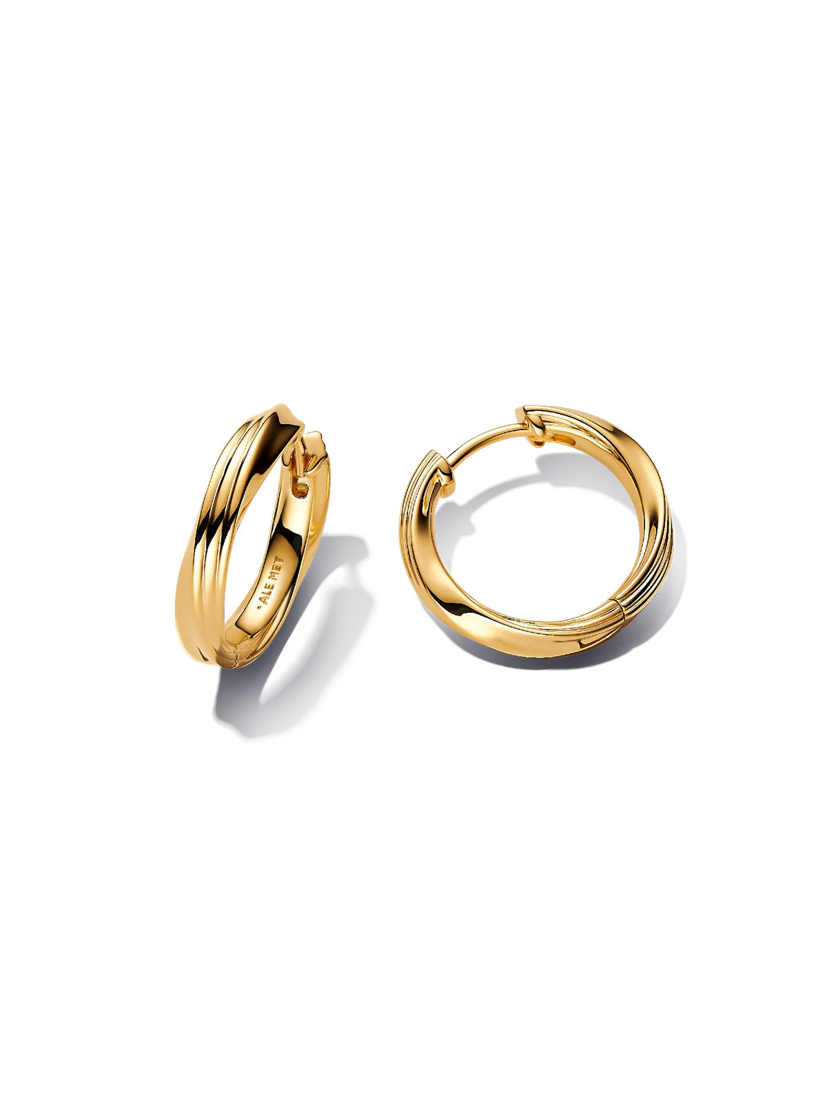Twisted Hoop Earrings