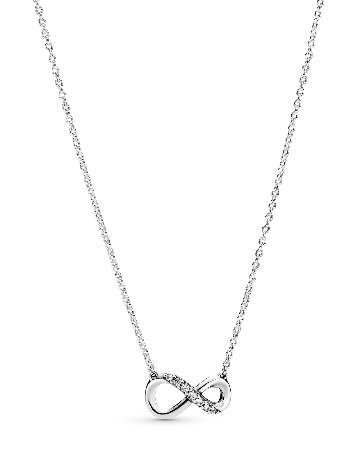 Sparkling Infinity Collier Necklace