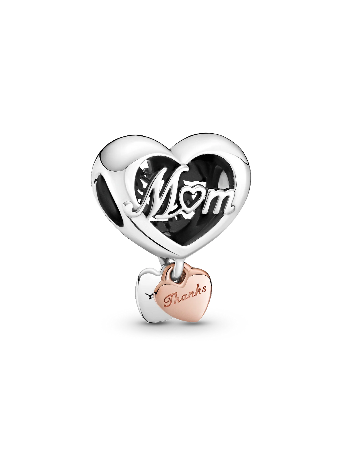 Thank You Mum Heart Charm