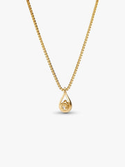 Pandora Infinite 14k White Gold Lab-grown Diamond Pendant Necklace