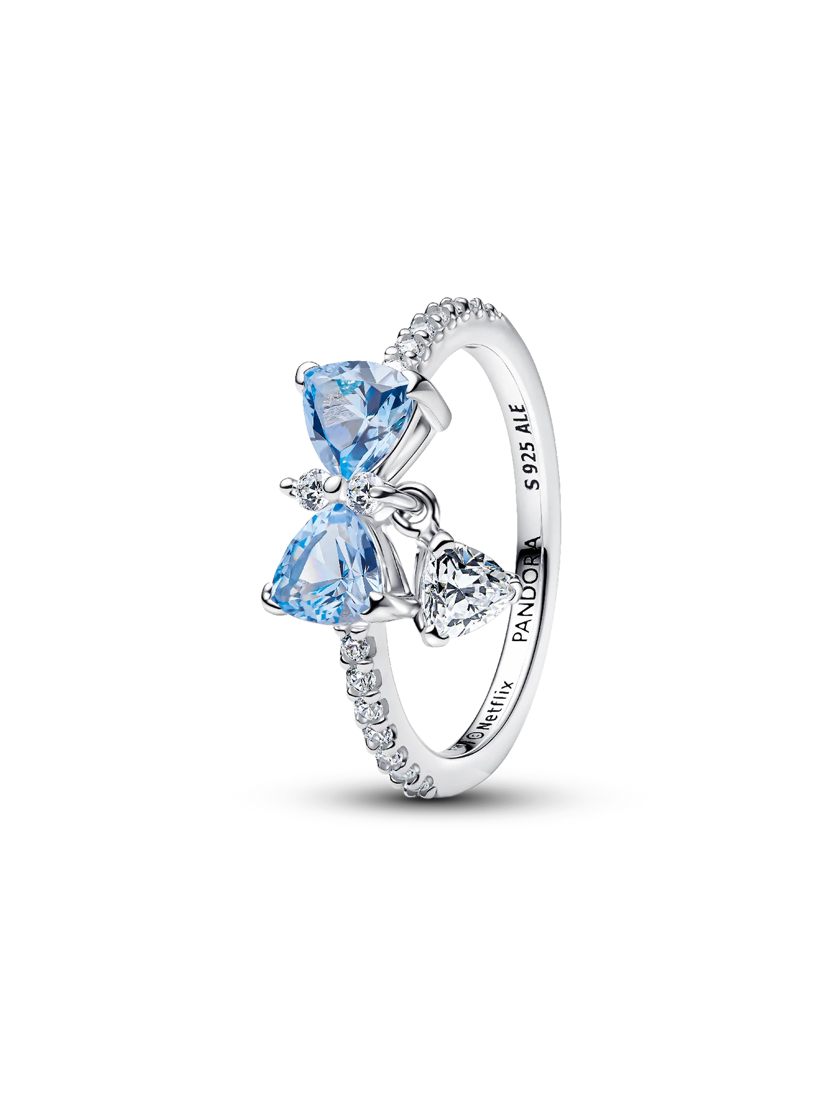 Bridgerton Blue Bow Ring