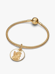 Engravable Round Tag Dangle Charm