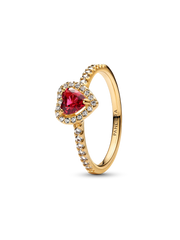 Elevated Heart Ring