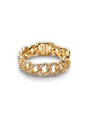 Pavé Cuban Chain Ring