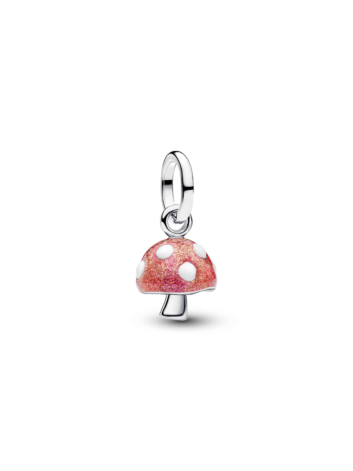 Glow-in-the-dark Mushroom Dangle Charm
