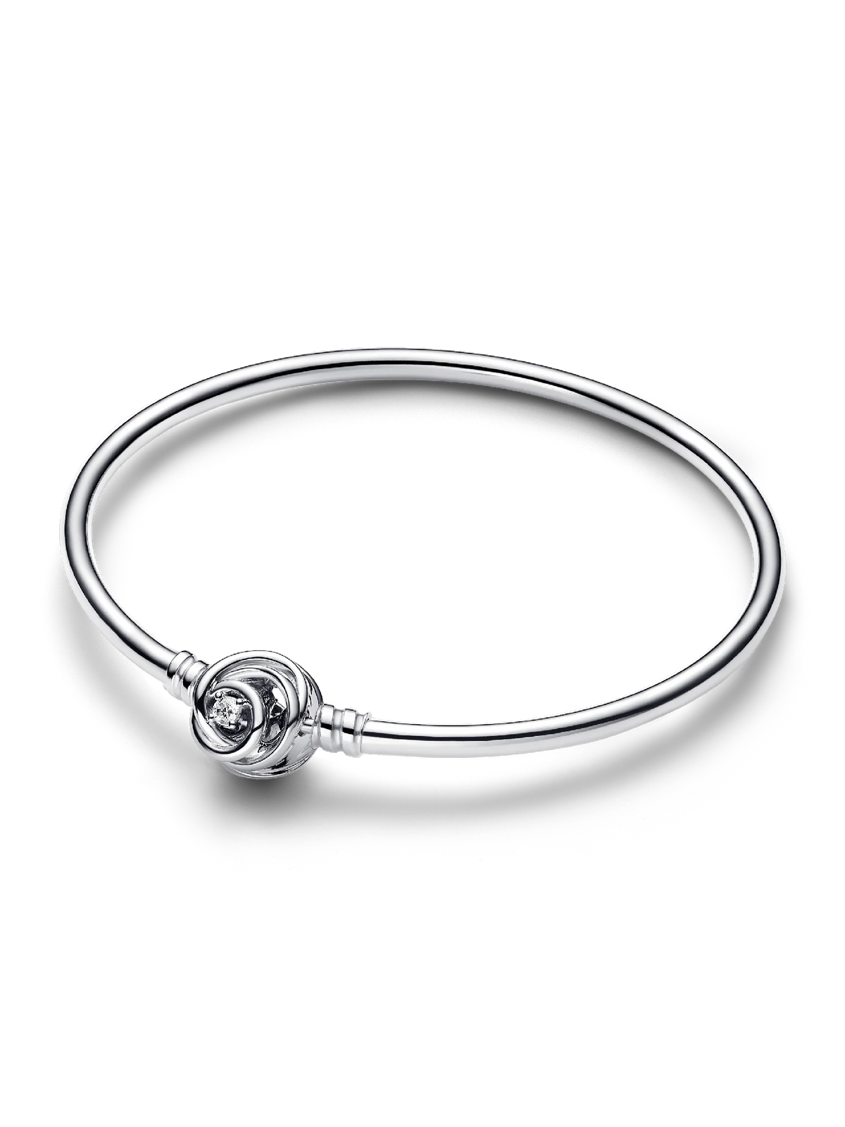 FINAL SALE - Pandora Moments Encircled Clasp Bangle