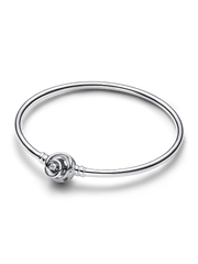 FINAL SALE - Pandora Moments Encircled Clasp Bangle