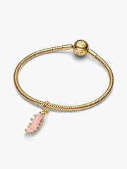 FINAL SALE - Pink Caterpillar Charm
