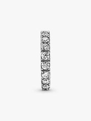 Sparkling Row Eternity Ring