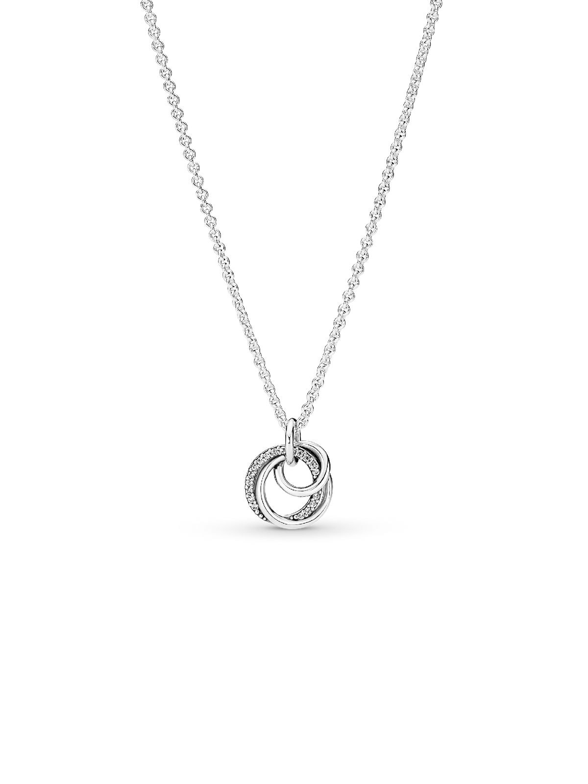 Family Always Encircled Pendant Necklace