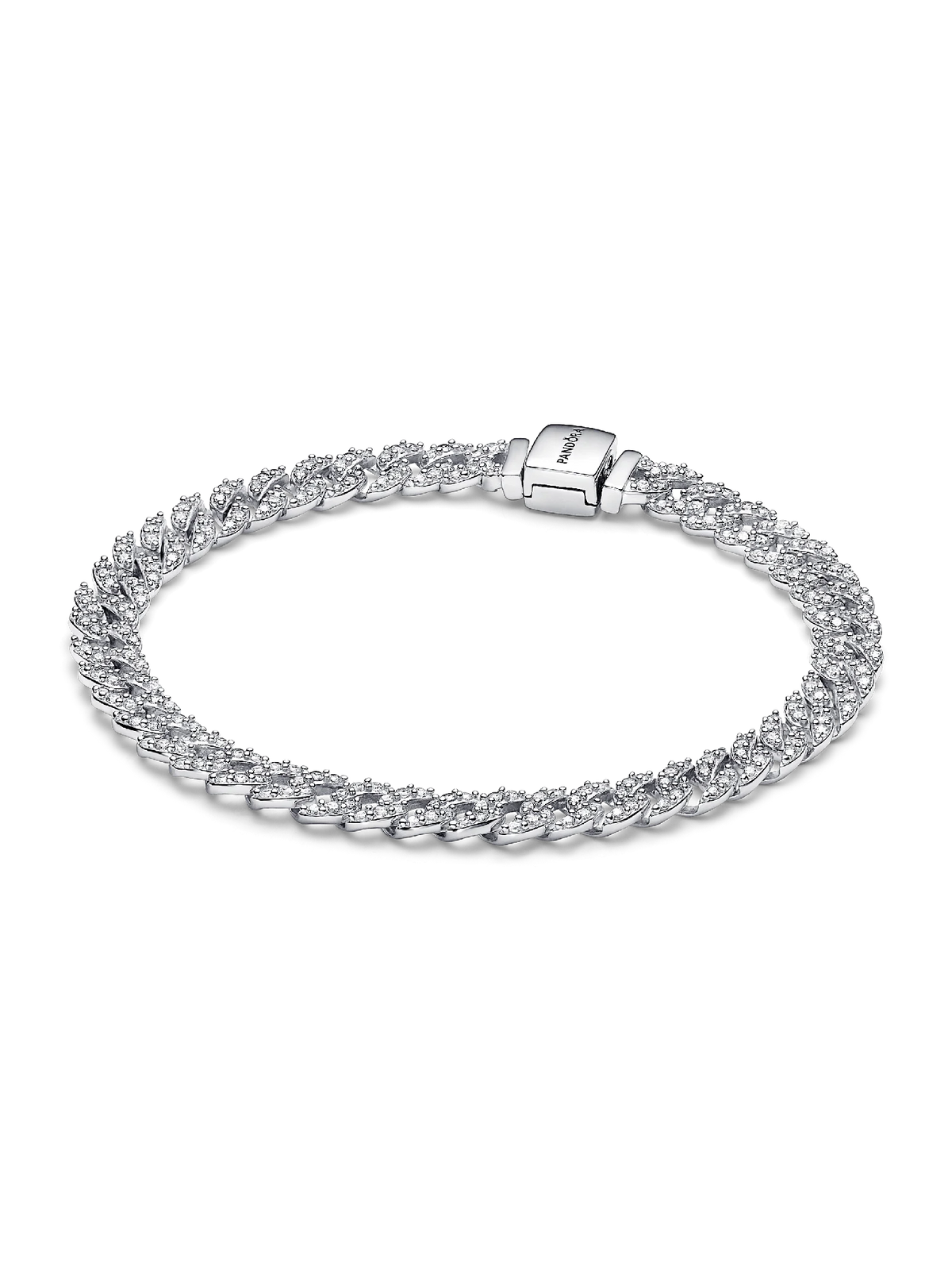 Pavé Cuban Chain Bracelet