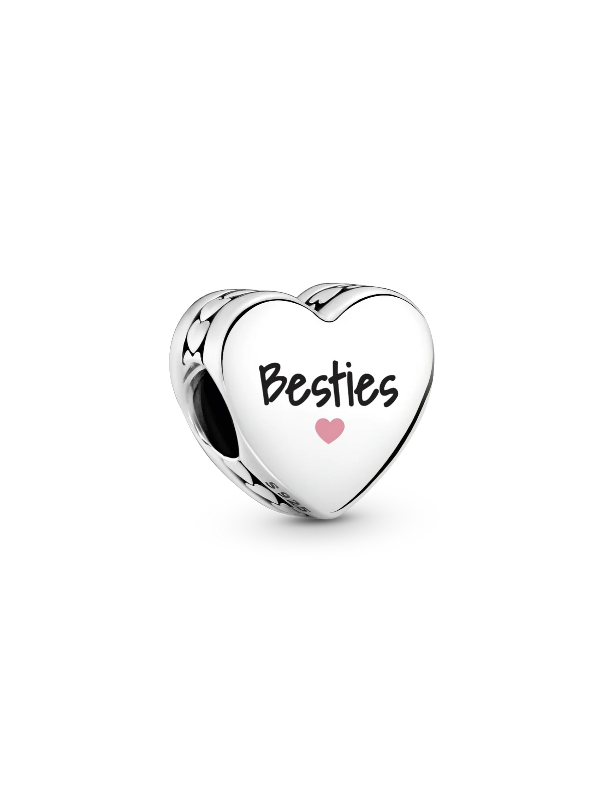 Besties Heart Charm
