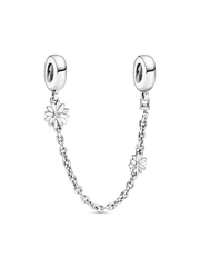 Daisy Flower Safety Chain Charm