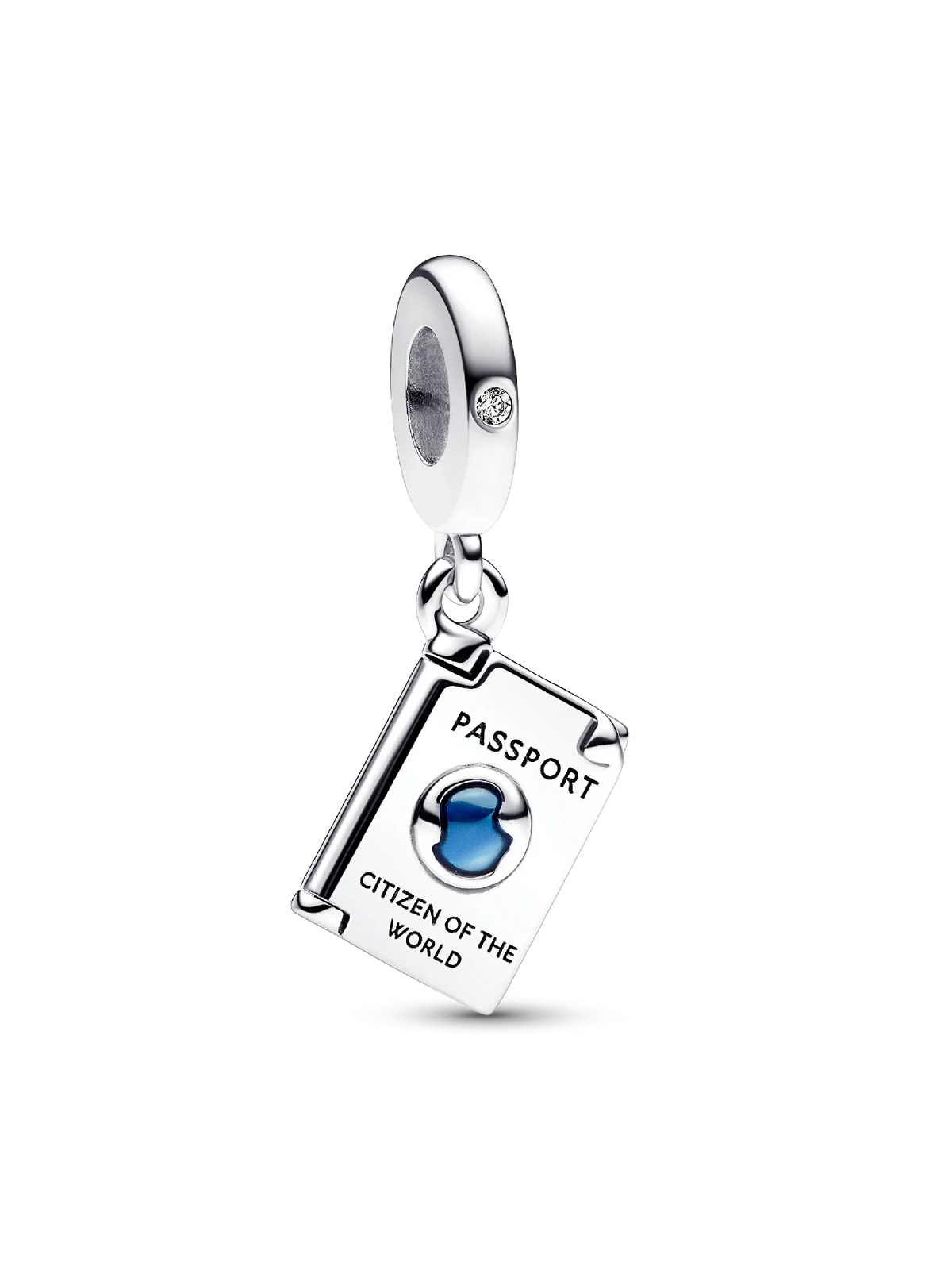 Openable Passport Dangle Charm