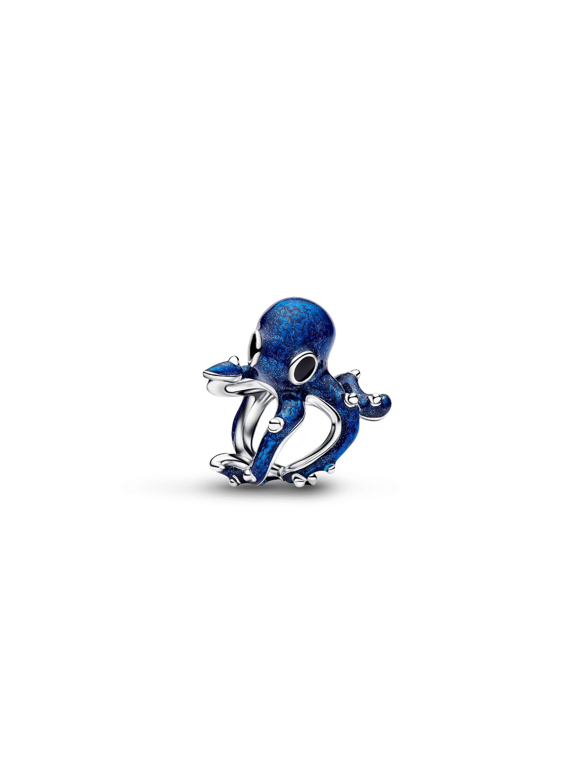 Blue Octopus Charm