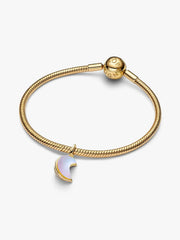 FINAL SALE - Sparkling Crescent Moon Dangle Charm