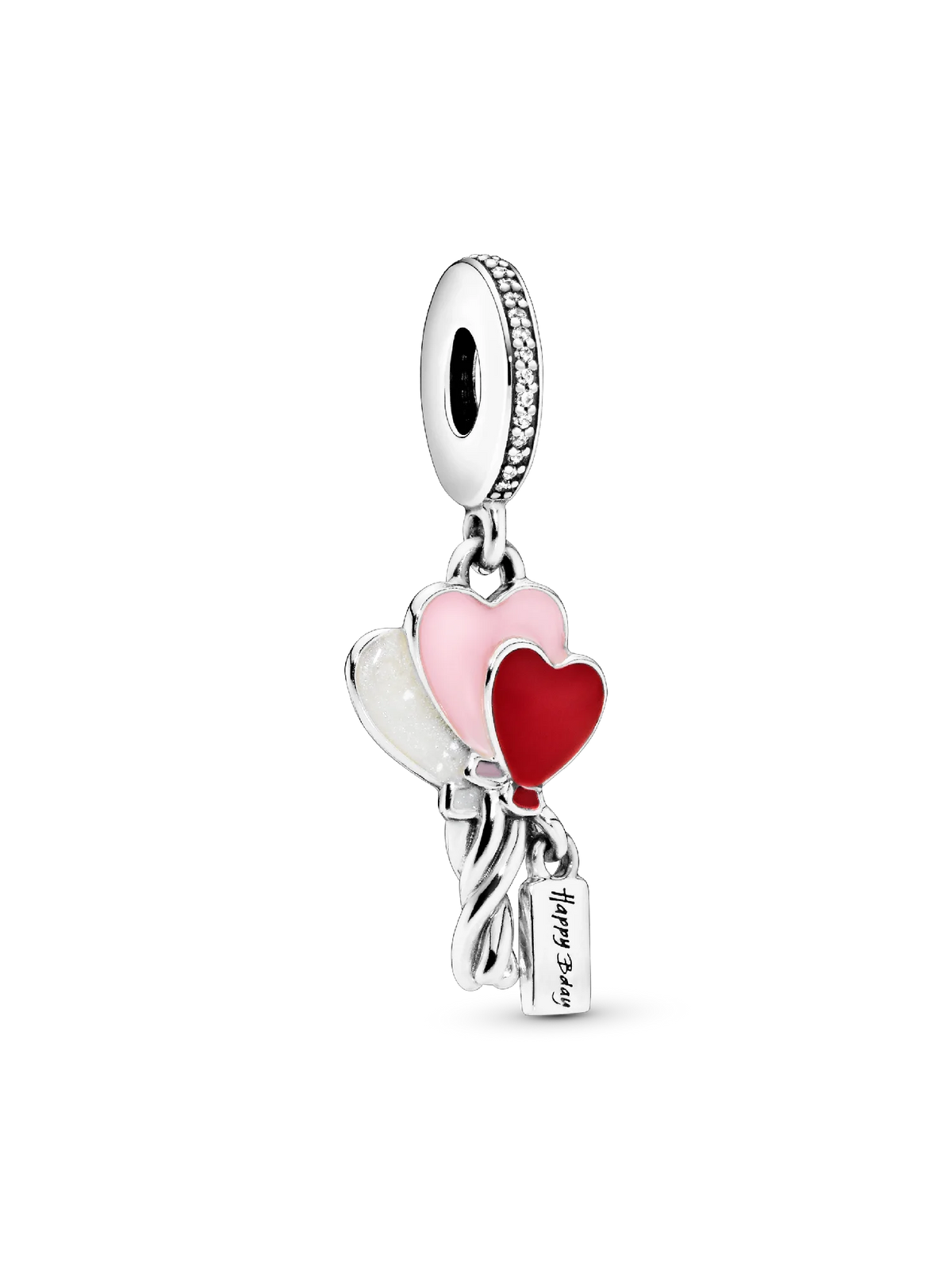 Happy Bday Balloon Dangle Charm