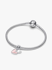 Pink Mother & Daughter Splittable Dangle Charm