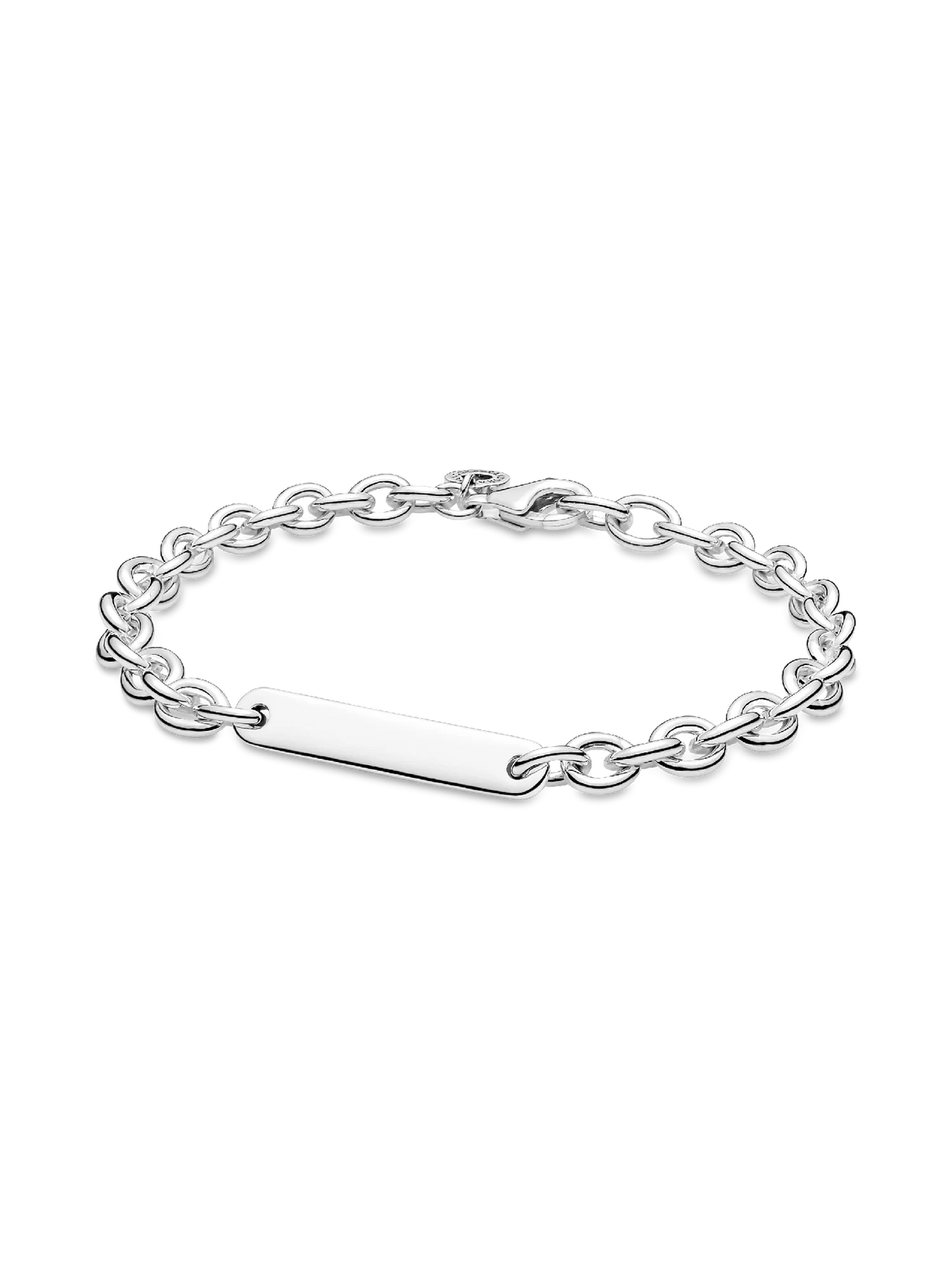 Engravable Bar Link Bracelet