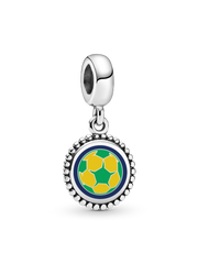 Brazil Soccer Charm