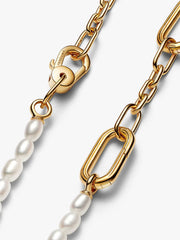 Pandora ME Slim Treated Freshwater Cultured Pearl Necklace