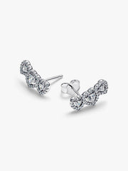 Halo Heart Trilogy Stud Earrings